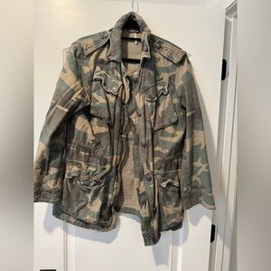 Camouflage Military Style Women’s Jacket